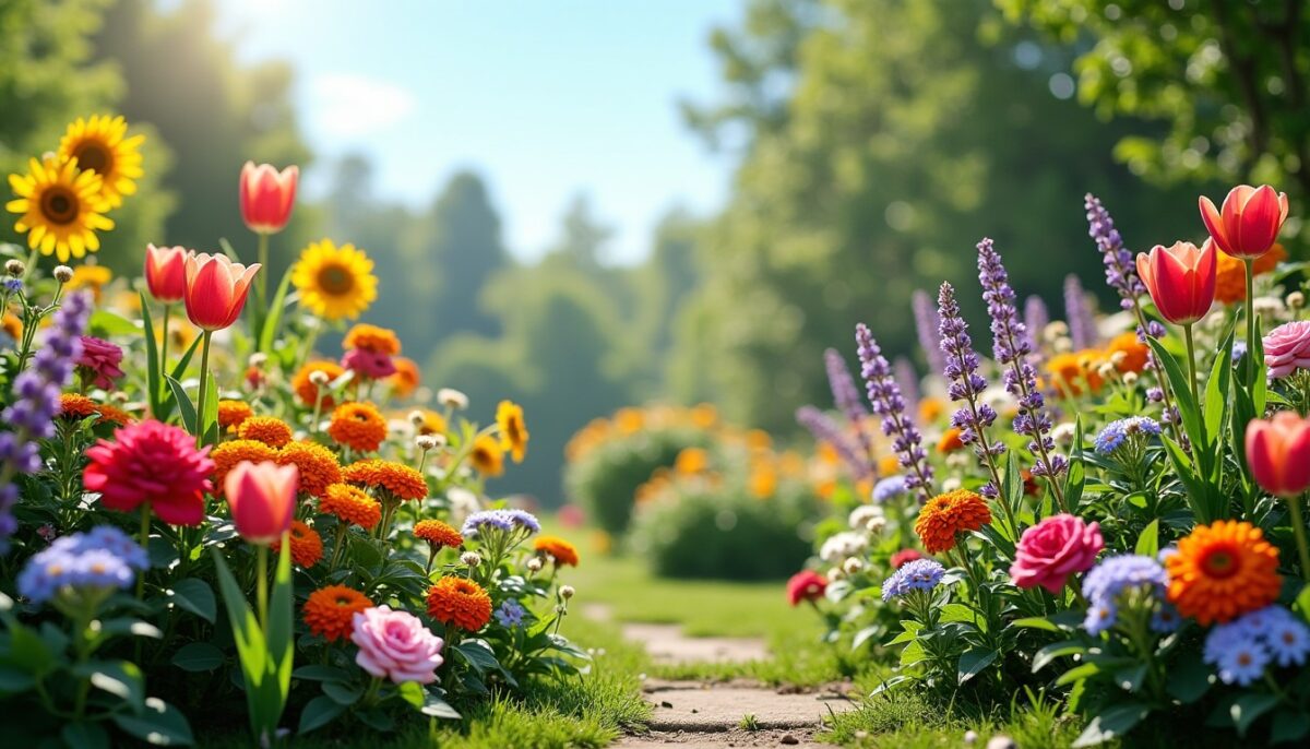 Quelles fleurs choisir pour un jardin éclatant toute l'année ?